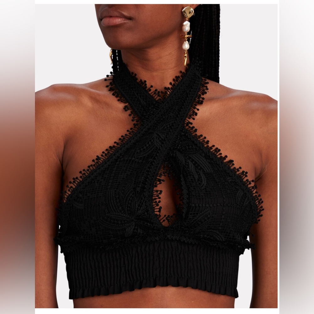 Waimari crossover halter top